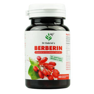 Berberine HCl 350mg + Ceylon Cinnamon &ndash; 60 Vegan Capsules