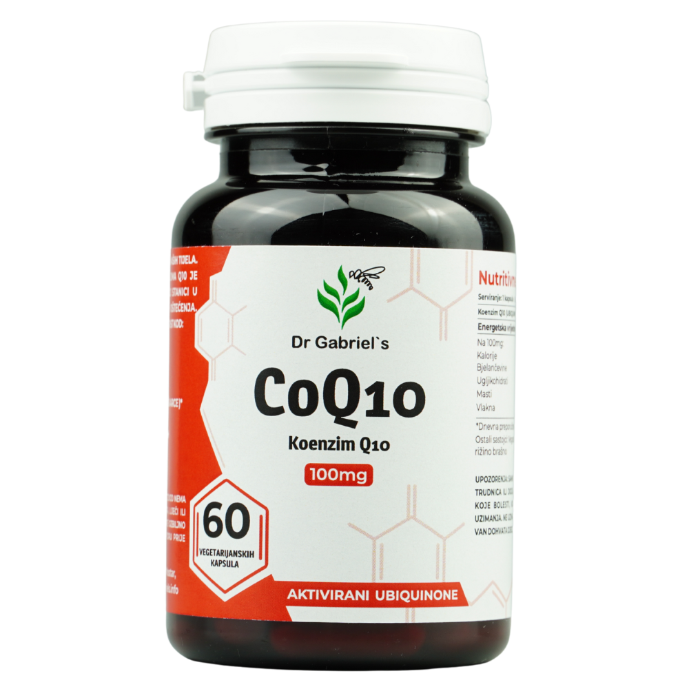 Coenzyme Q10 100mg – 90 Vegan Capsules | Ubiquinone